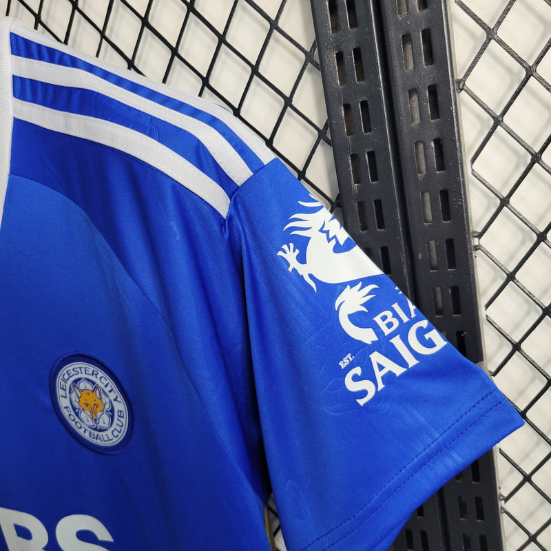 Camisa Leicester Home 23/24 Adidas Torcedor Masculino - Lançamento