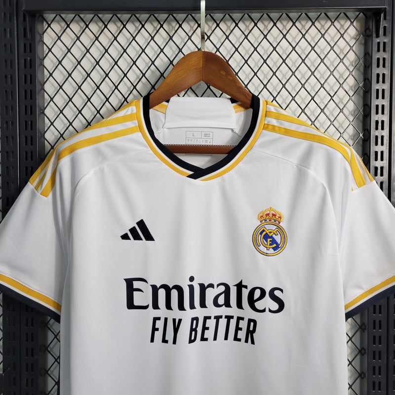 Camisa Real Madrid Home 23/24 - Adidas Torcedor Masculino - Lançamento