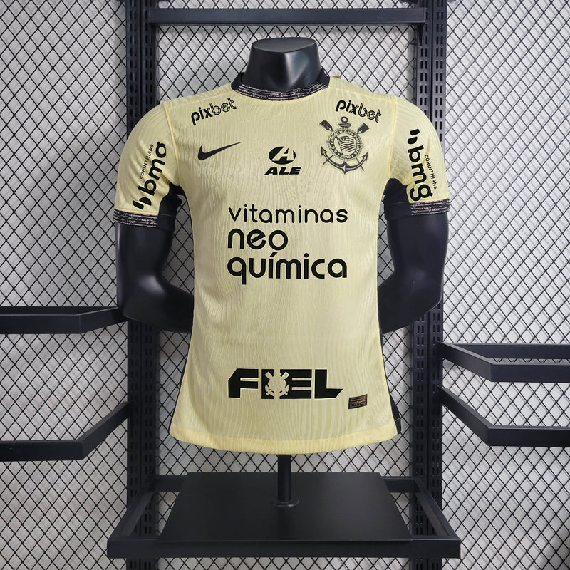 Camisa Corinthians Away III 23/24 Nike Jogador Masculino + Patrocínio