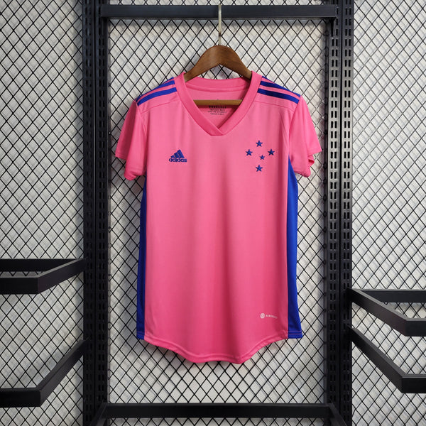 Camisa Cruzeiro Edição Especial Rosa 22/23 - Versão Feminina