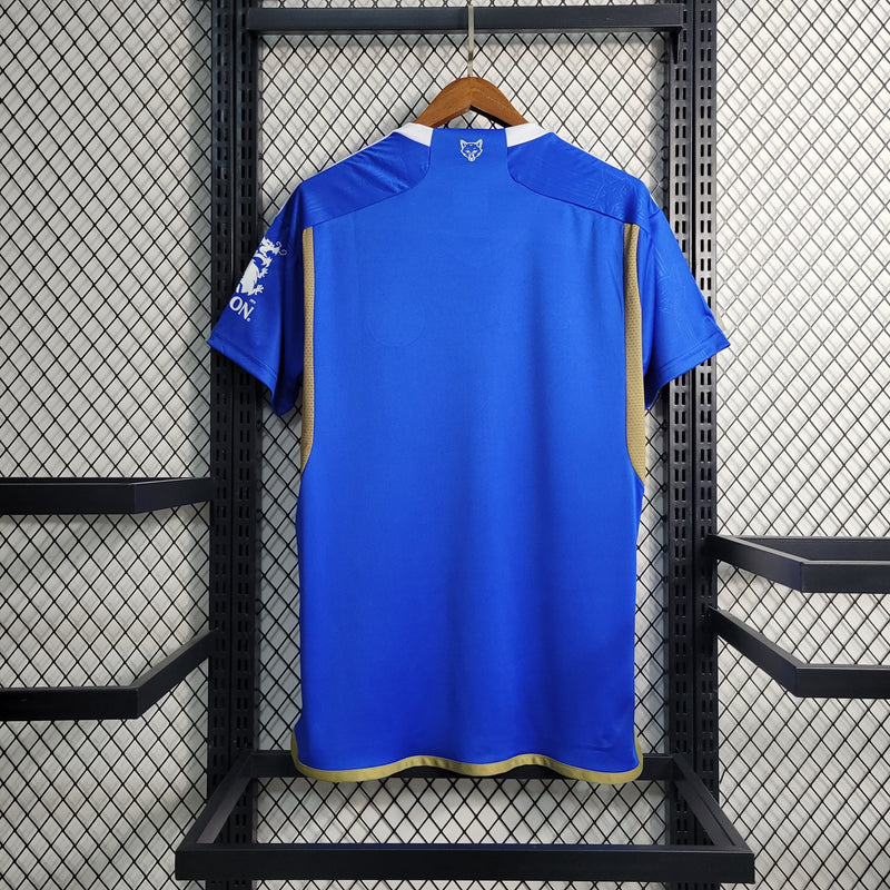 Camisa Leicester Home 23/24 Adidas Torcedor Masculino - Lançamento