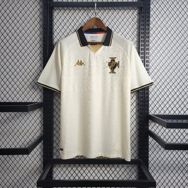 Camisa Vasco Especial 22/23 - Kappa Torcedor Masculino - Branca