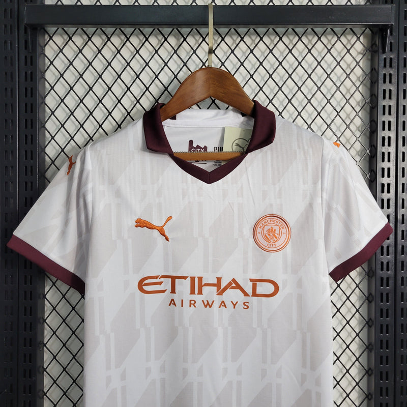 Kit Infantil Manchester City Away 23/24