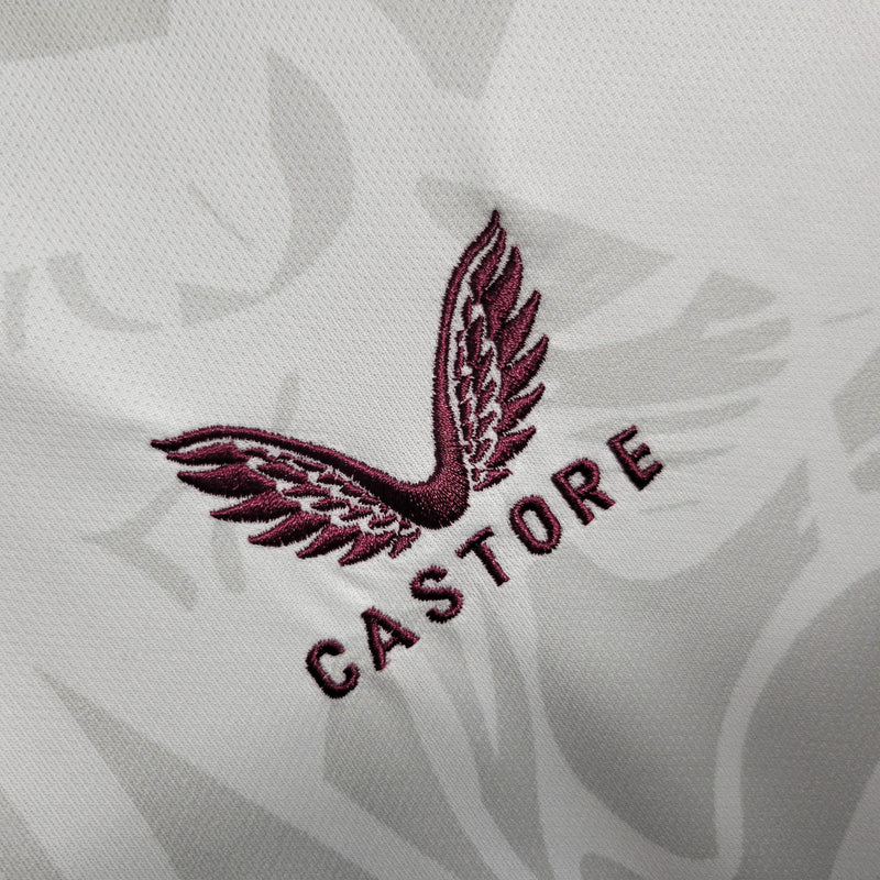 Camisa Aston Villa Away 23/24 Castore Torcedor Masculino - Lançamento