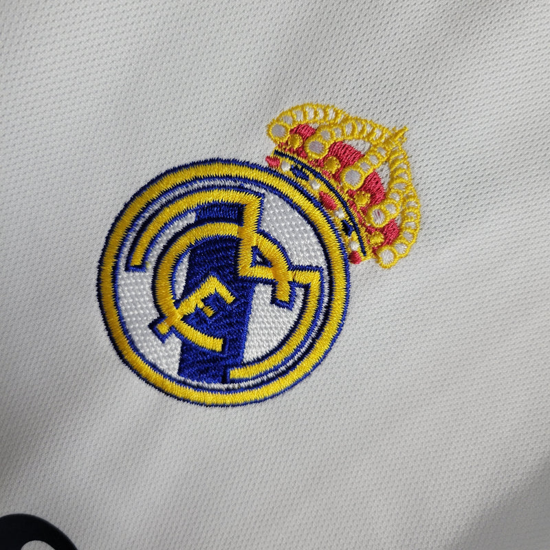 Camisa Real Madrid Home Manga comprida 23/24 - Adidas Torcedor Masculino - Torcedor