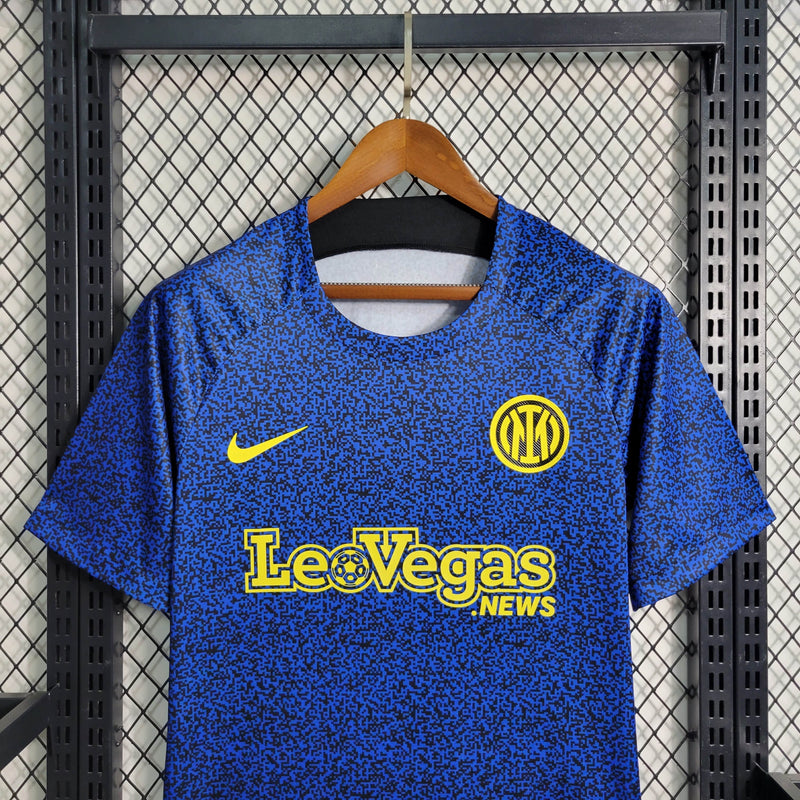 Camisa Inter de milão Treino 23/24 - Nike Torcedor Masculino - Lançamento