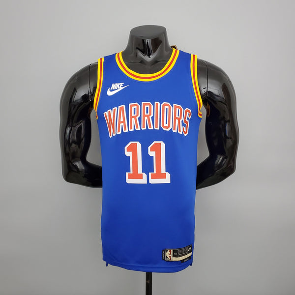 Camisa NBA Golden State Warriors #11 THomempson - Retro Blue