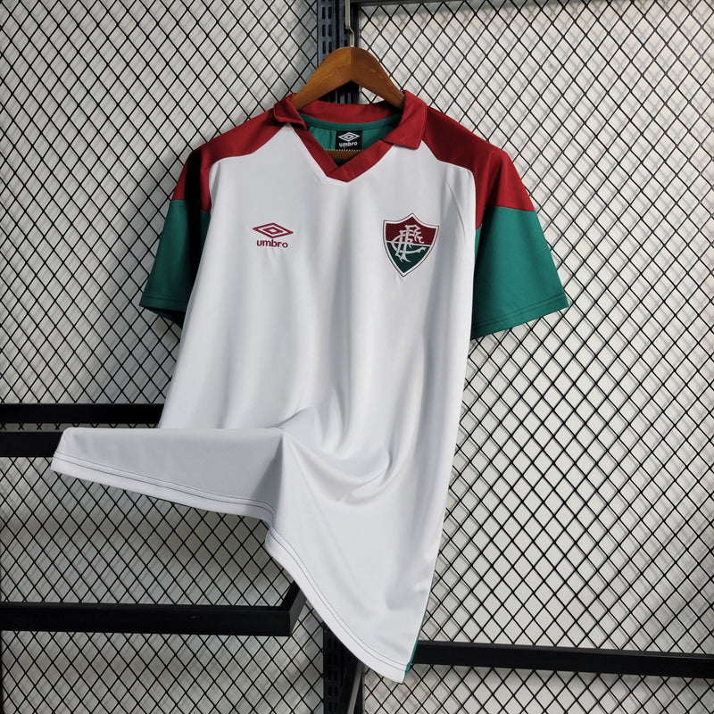 Camisa Fluminense Treino 23/24 - Umbro Torcedor Masculino - Branco