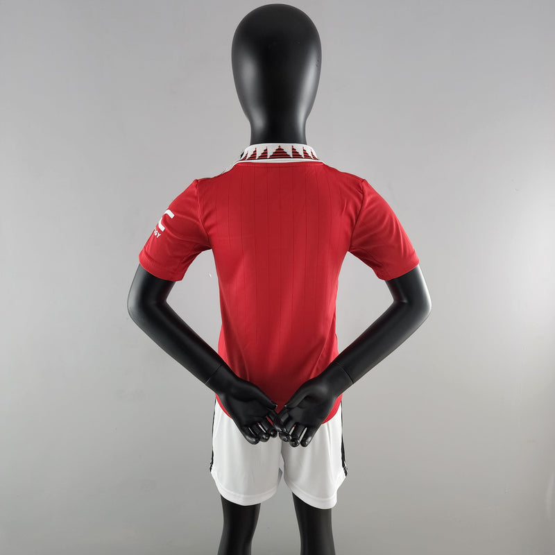 Kit Infantil Manchester UNiketed Titular 22/23