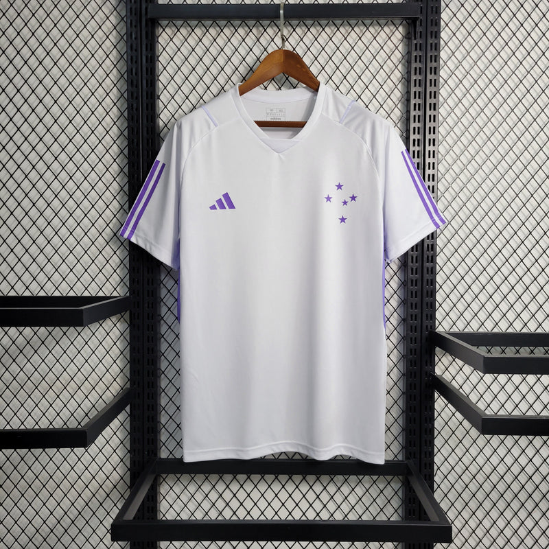 Camisa Cruzeiro Treino 23/24 - Adidas Torcedor Masculino - Branca