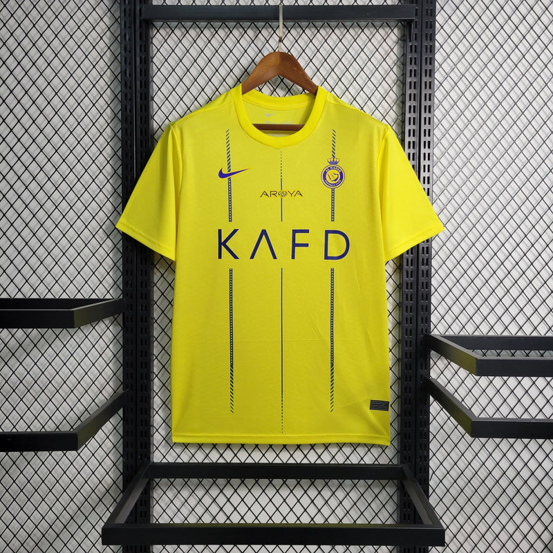 Camisa Al Nassr Home 23/24 - Nike Torcedor Masculino - Lançamento