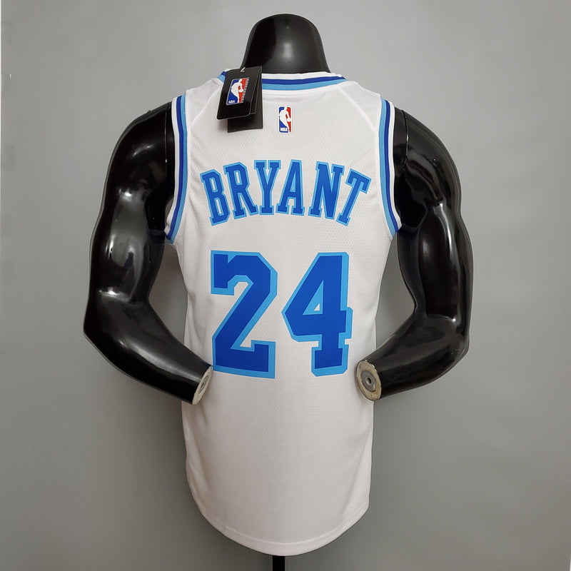 Camisa NBA Lakers #8 #24 Before/After Bryant Retro Nikeght White - 23/24