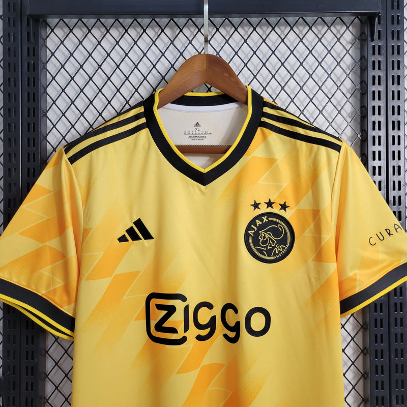 Camisa Ajax Yellow 23/24 - Adidas Torcedor Masculino