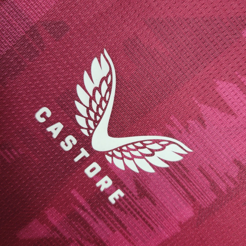 Camisa Aston Villa Home 23/24 Castore Torcedor Masculino - Lançamento