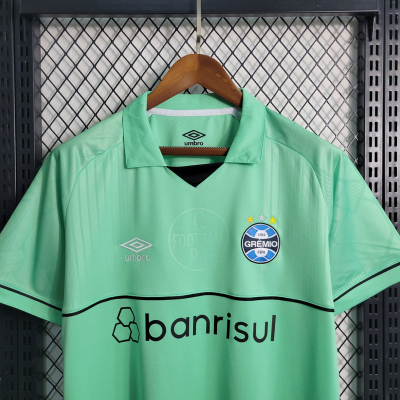 Camisa Grêmio Goleiro 23/24 - Adidas Torcedor Masculino - Verde