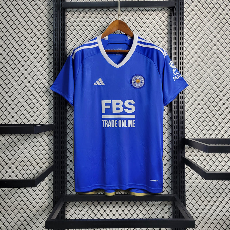 Camisa Leicester Home 23/24 Adidas Torcedor Masculino - Lançamento