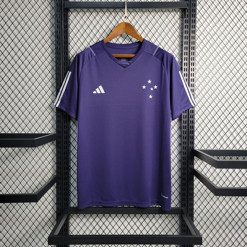 Camisa Cruzeiro Treino 23/24 - Adidas Torcedor Masculino - Roxa