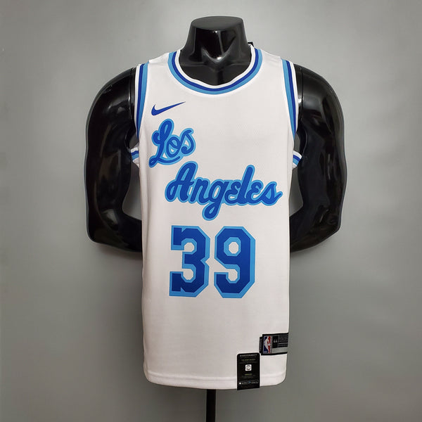 Camisa NBA Lakers #39 Homeward Retro Nikeght White - 23/24