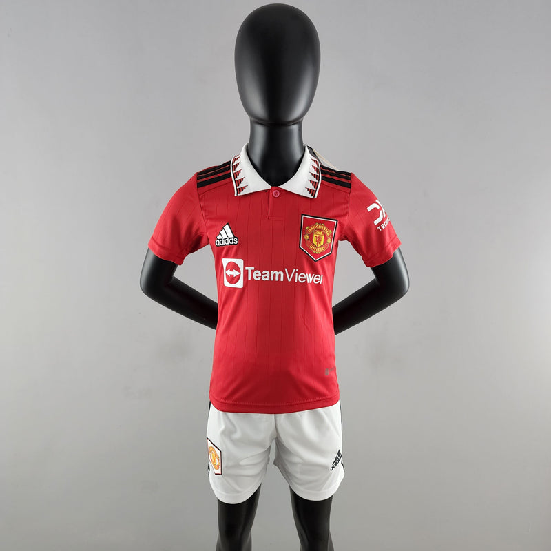 Kit Infantil Manchester UNiketed Titular 22/23