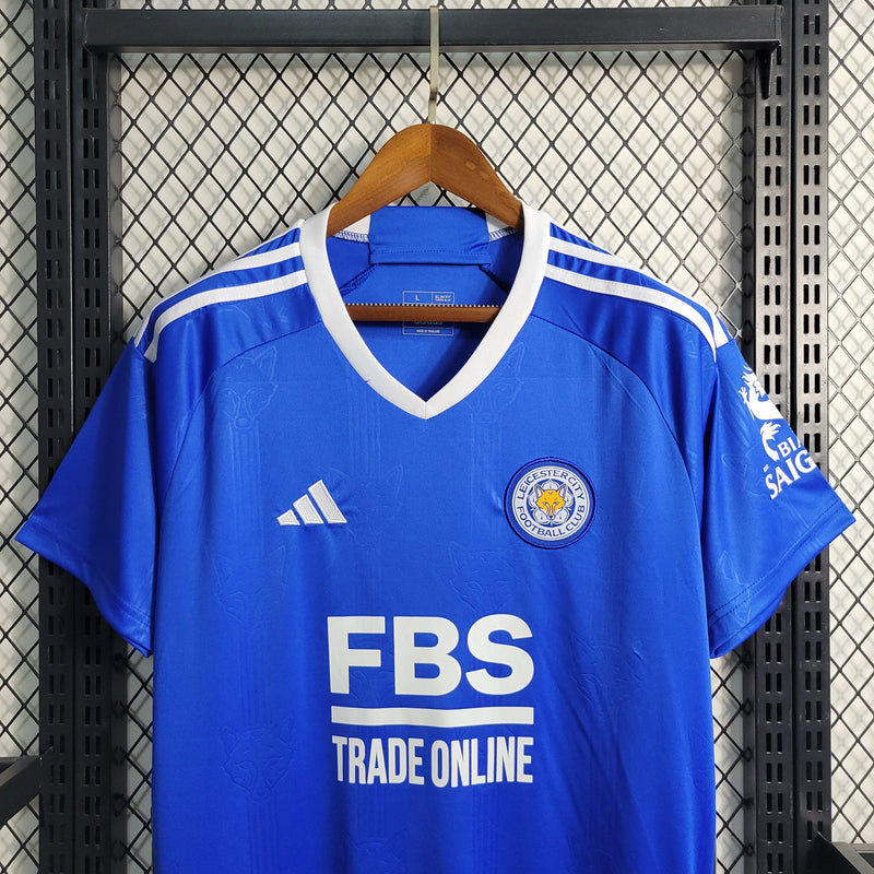 Camisa Leicester Home 23/24 Adidas Torcedor Masculino - Lançamento