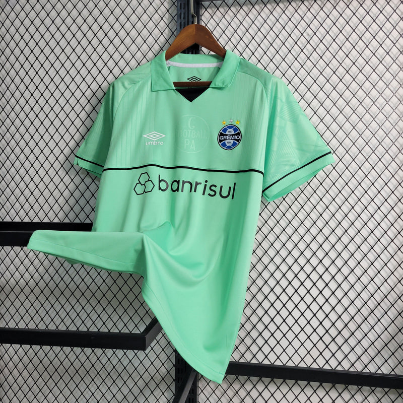 Camisa Grêmio Goleiro 23/24 - Adidas Torcedor Masculino - Verde